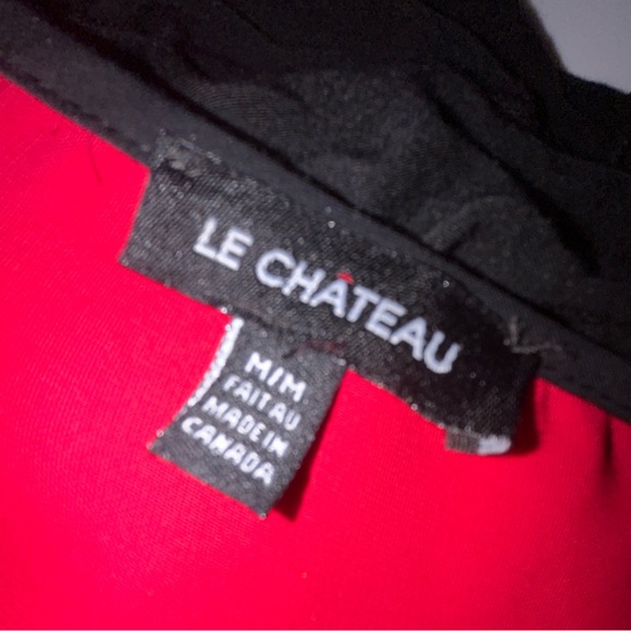 Medium Red Sleeveless Le Chateau Blouse - Picture 3 of 3